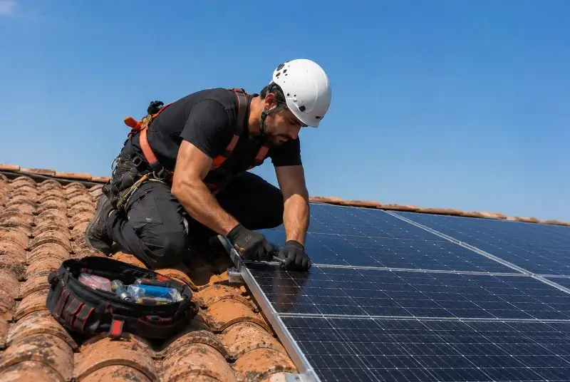 Maintenance et monitoring de panneaux solaires à Pornic